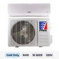 PRIME 12000 BTU MINI SPLIT AC — COLD ONLY 16 SEER R-410A 220V